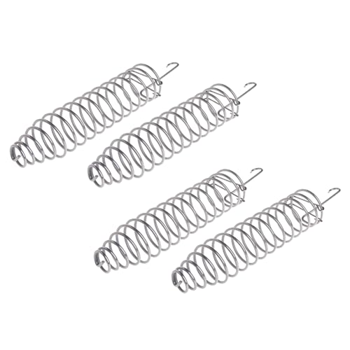 Fegtrty 2X Spiral Häuschen, Hirse Treat Obst Halter für Papageien - Edelstahl von Fegtrty