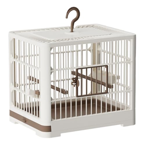 VogelhäUser FüR DraußEn Vogelkäfig Reisevogelkäfig Tragbarer Vogel | Kleine Vögel Leichter Papageienkäfig Mit Stehender Stange Abnehmbarer Tabletthakengriff Einfacher Transport Vogel (B, 30x23x26cm) VogelhäUser FüR DraußEn Vogelkäfig Reisevogelkäfig Tragbarer Vogel | Kleine Vögel Leichter Papageienkäfig Mit Stehender Stange Abnehmbarer Tabletthakengriff Einfacher Transport Vogel (B, 30x23x26cm) von Feizikaw