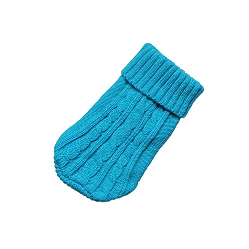 Felenny Haustier Katze Rollkragen Pullover Welpen Hund Stricken Weich Warm Pullover Strickwaren Outwear Pullover Haustier Bekleidung für Katzen Kleine Hunde von Felenny