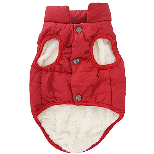 Felenny Haustier Winter Warme Kleidung Hund Baumwolle Gepolsterte Kleidung Hundemantel Jacke Herbst Und Winter Kleidung von Felenny