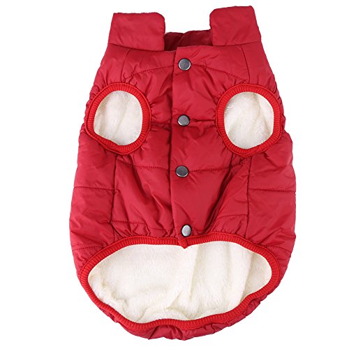 Felenny Haustier Winter Warme Kleidung Hund Baumwolle Gepolsterte Kleidung Hundemantel Jacke Herbst Und Winter Kleidung von Felenny