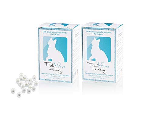 FeliMove Urinary Doppelpack - Ergänzungsfuttermittel für Katzen bei Erkrankungen der unteren Harnwege (Fus/FLUTD) mit einzigartigen Inhaltsstoffen und Vierfach-Schutz. von FeliMove