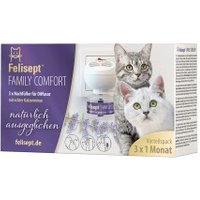 Felisept Family Comfort Nachfüllflakon im Mehrkatzenhaushalt 3x45 ml von Felisept