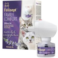 Felisept Family Comfort Raumdiffuser Set im Mehrkatzenhaushalt 45 ml von Felisept