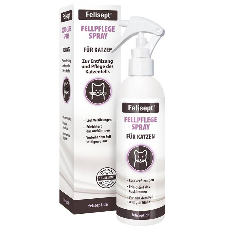 Felisept Fellpflegespray für Katzen - 250 ml von Felisept