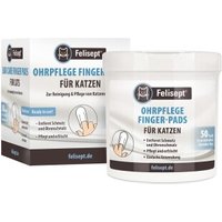 Felisept Ohrpflege Finger-Pads für Katzen 50 Stück von Felisept