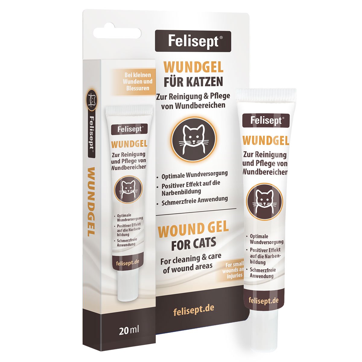 Felisept Wundgel für Katzen 20ml von Felisept