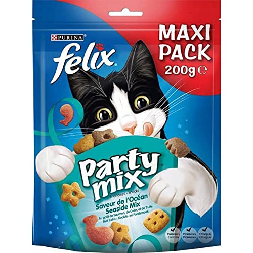 Felix Chats Kroketten Katzen Felix Party Mix Flavor Lâ € ™ Oca © Jahr Colin Salmon Trout 200G (6er-Set) 1 von Felix Chats