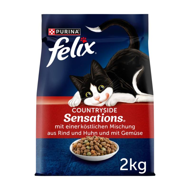 FELIX Countryside Sensations Rind & Huhn 2kg von Felix