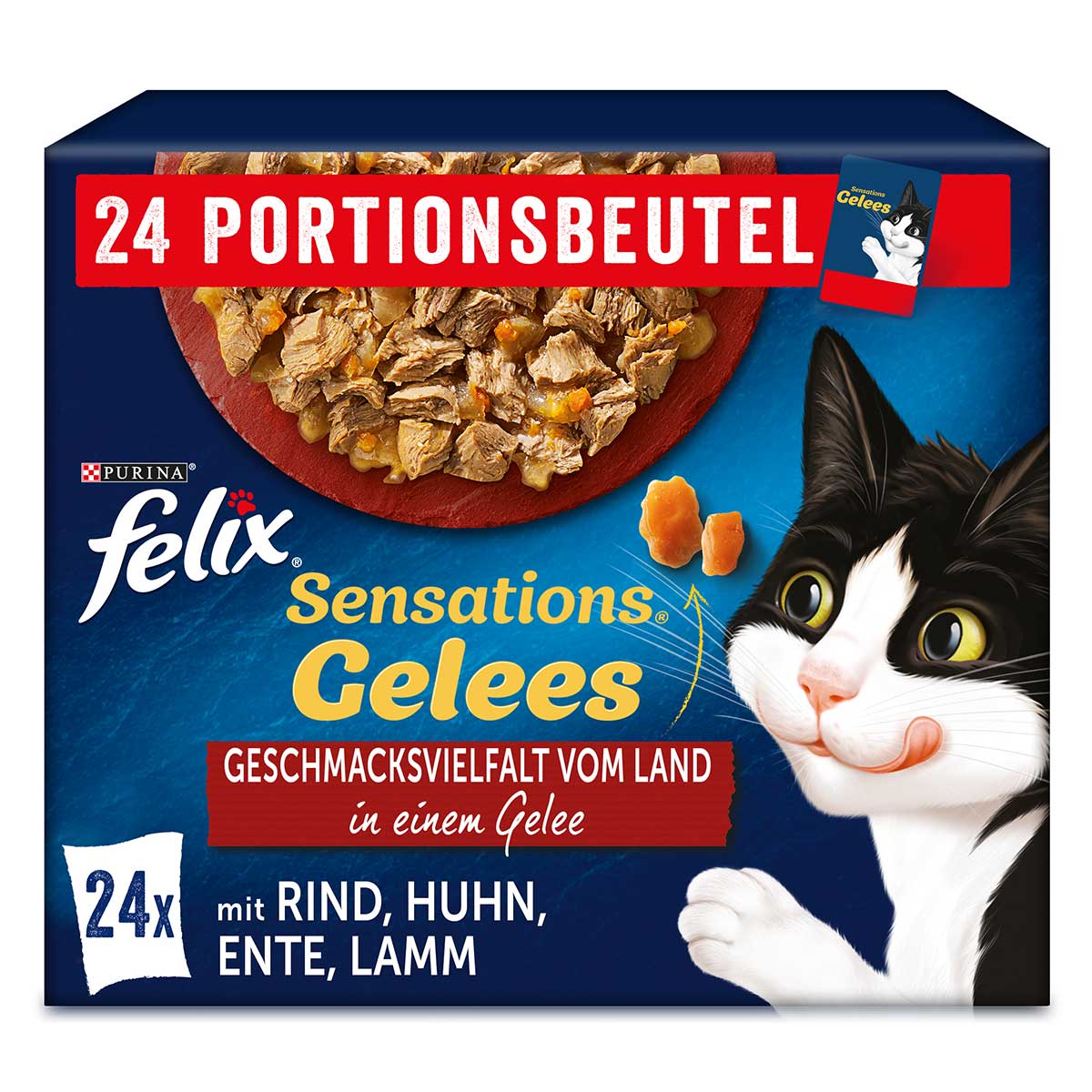 FELIX Sensations Gelees Geschmacksvielfalt vom Land 24x85g von Felix