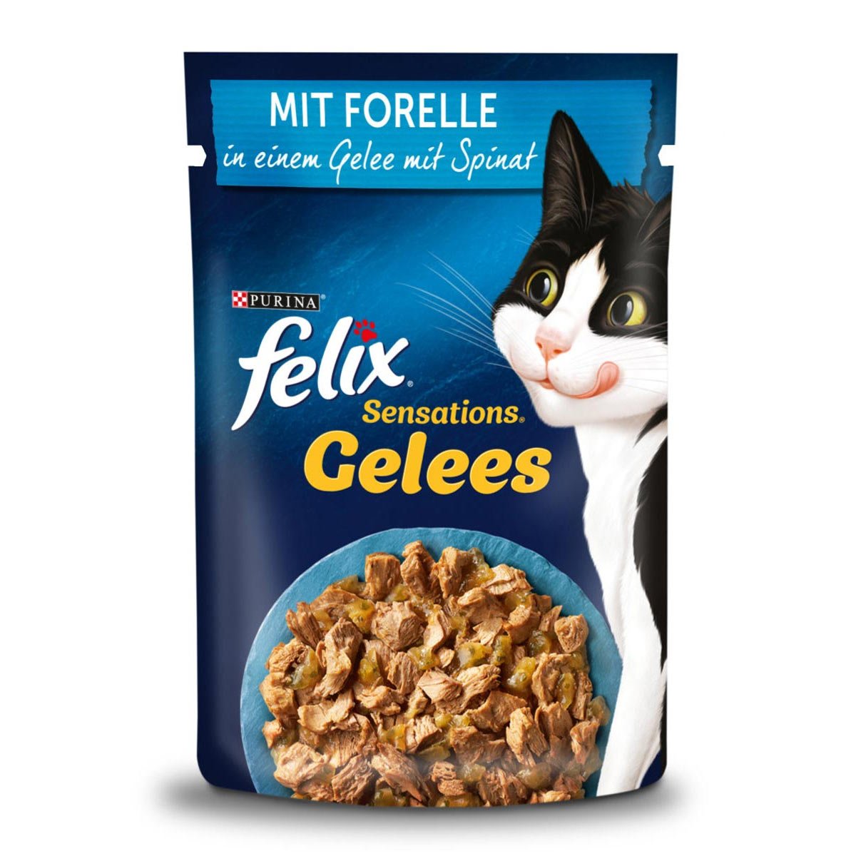 FELIX Sensations Gelees mit Forelle & Spinat 26x85g von Felix