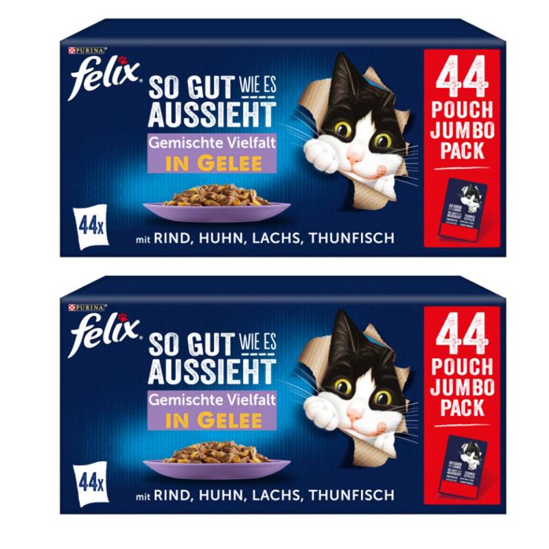 FELIX So gut wie es aussieht in Gelee Gemischte Vielfalt 88x85g von Felix