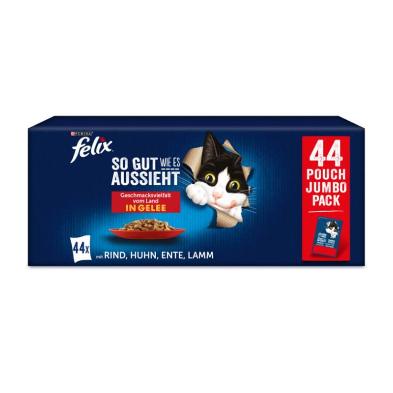 FELIX So gut wie es aussieht in Gelee Geschmacksvielfalt vom Land 44x85g von Felix