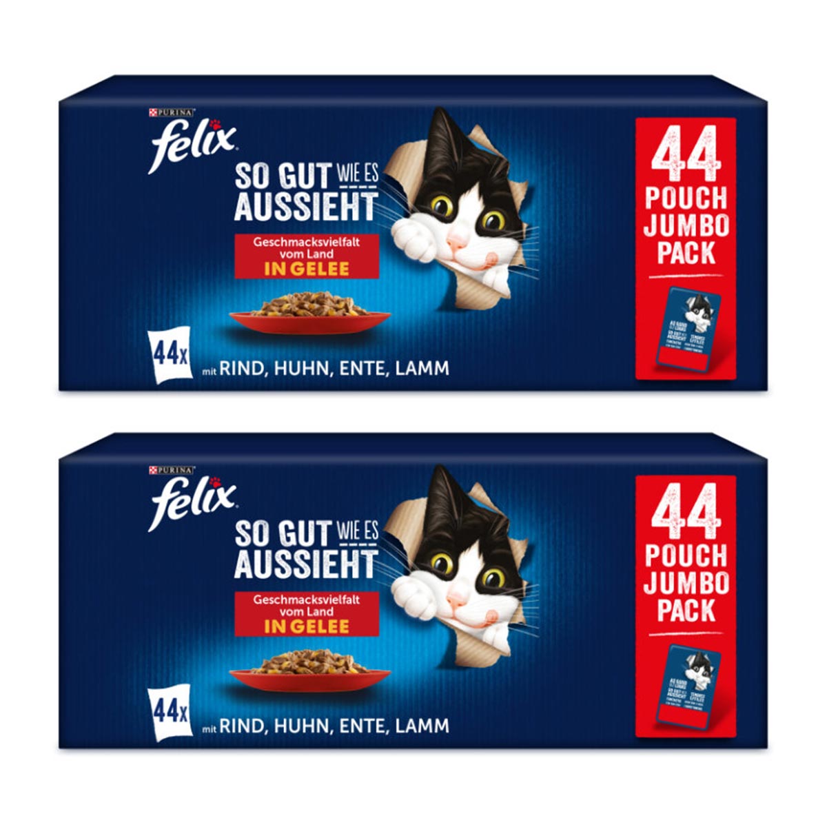 FELIX So gut wie es aussieht in Gelee Geschmacksvielfalt vom Land 88x85g von Felix