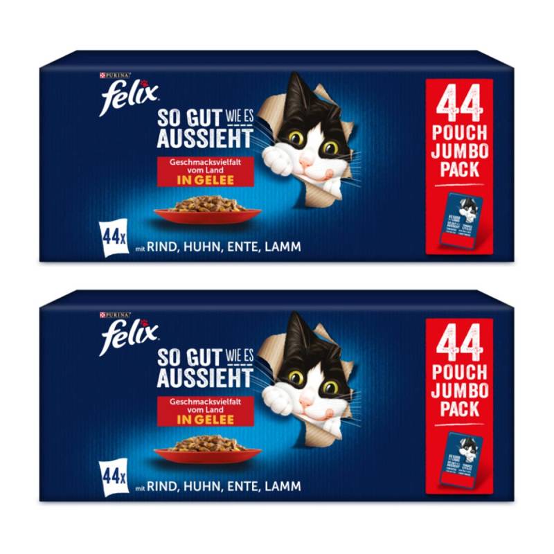 FELIX So gut wie es aussieht in Gelee Geschmacksvielfalt vom Land 88x85g von Felix