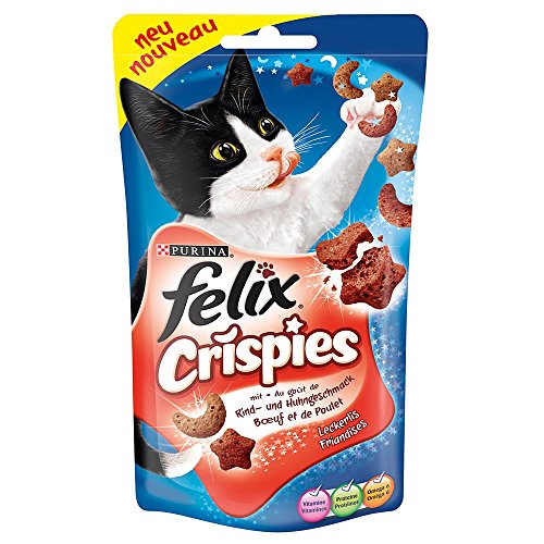 Felix - Crispies mit Fleisch- und Gemüsegeschmack - 45g von Felix