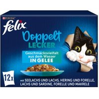 Felix Doppelt Lecker 12x85g Geschmacksvielfalt aus dem Wasser von Felix