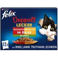 Felix Doppelt Lecker 12x85g Geschmacksvielfalt mit Gemüse von Felix