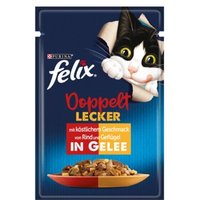 Felix Doppelt Lecker Rind & Geflügel 26x85 g von Felix