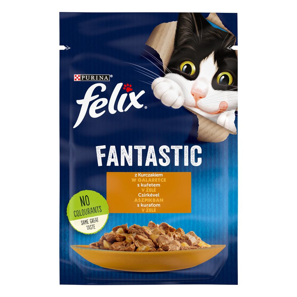 Felix Fantastic Pouches 26 x 85 g - Huhn von Felix