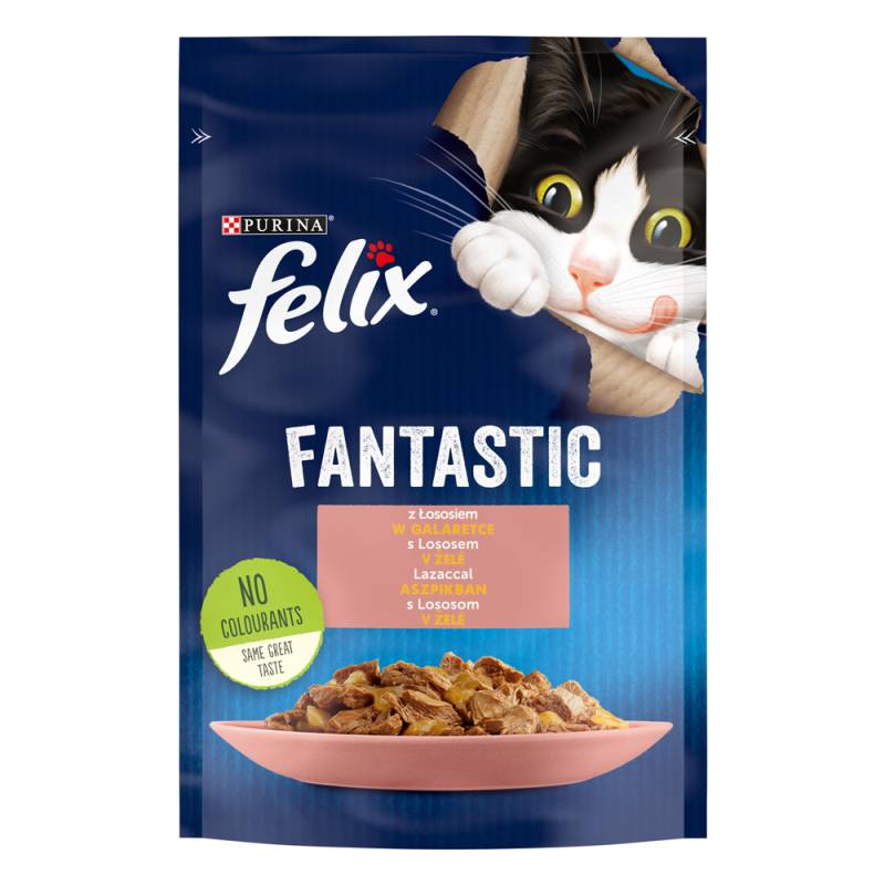 Felix Fantastic Pouches 26 x 85 g - Lachs von Felix