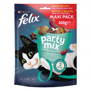 Felix Knabber Mix Strandspaß 200 g Katzensnack 5 x 200 g von Felix