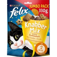 Felix Knabbermix Jumbo Pack 330g Dreikäsehoch von Felix