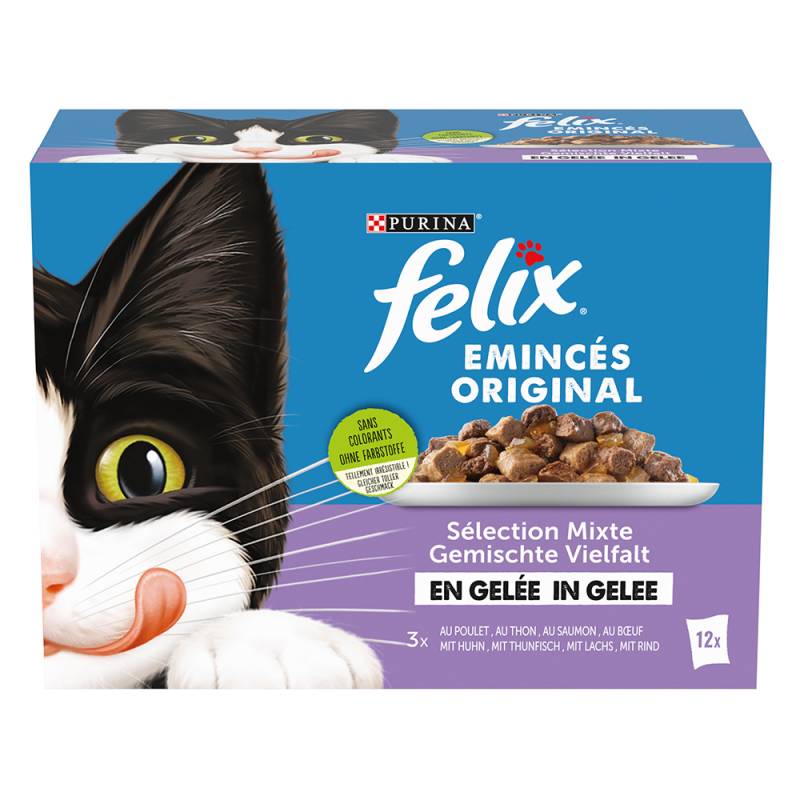 Felix Pouches in Gelee 12 x 85 g - Gemischte Auswahl von Felix