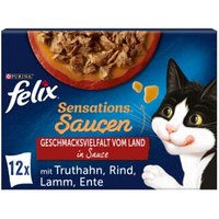 Felix Sensations 12x85g Geschmacksvielfalt vom Land von Felix