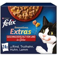 Felix Sensations Extras Gelees 24x85g von Felix