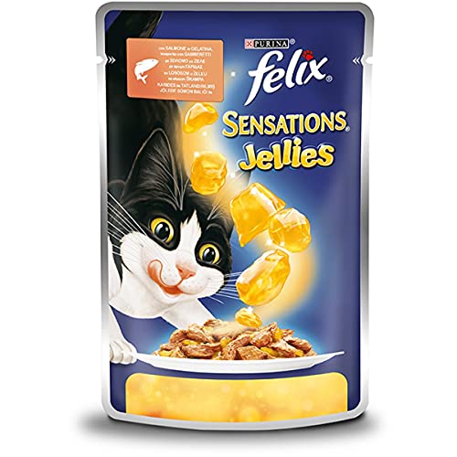 Felix Sensations Lachs/Garnelen 100 g von Felix