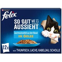 Felix So gut wie es aussieht 12x85g Geschmacksvielfalt aus dem Wasser von Felix