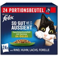 Felix So gut wie es aussieht 24x85g Geschmacksvielfalt mit Gemüse von Felix