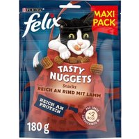 Felix Tasty Nuggets 6 x 180 g Rind & Lamm von Felix