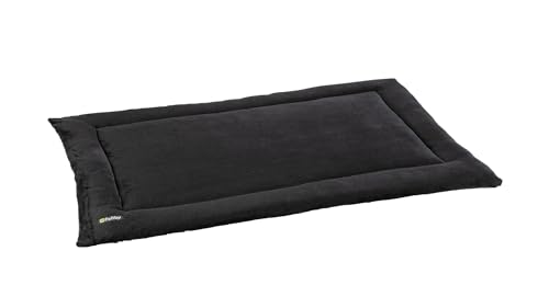 Fellby Outdoor Hundedecke Velours Schwarz 123 x 70 cm von Fellby