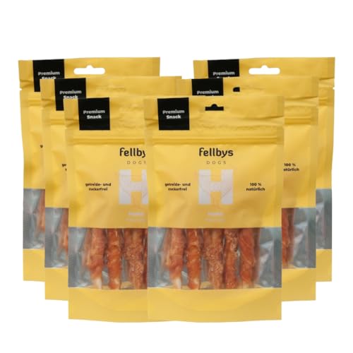 Fellbys Hundesnacks Kaurolle mit Huhn 6x250g von Fellby