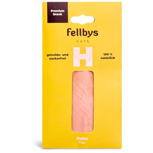 Fellbys Katzensnacks Hühnerfilet 25g (16, Huhn) von Fellby