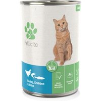 Fellicita Hering, Krabben & Huhn 6x 400g von Fellicita