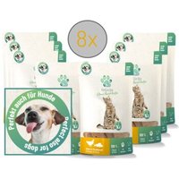 Fellicita Huhn & Flussbarsch Fleischstreifen 8x 50g Fellonis Hundesnacks von Fellicita