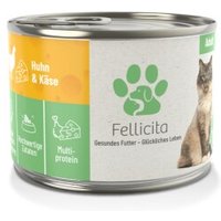 Fellicita Huhn & Käse 6x200 g von Fellicita