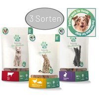 Fellicita Hundesnacks 3x50g Mixpaket Fellonis Fleischstreifen, 3 Sorten von Fellicita