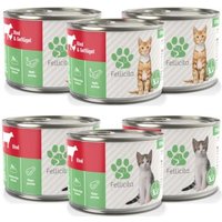 Fellicita Mixpaket Nr. 7 für Kitten 6x 200g von Fellicita