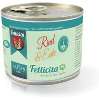 Fellicita Rind & Ente 6x 200g von Fellicita