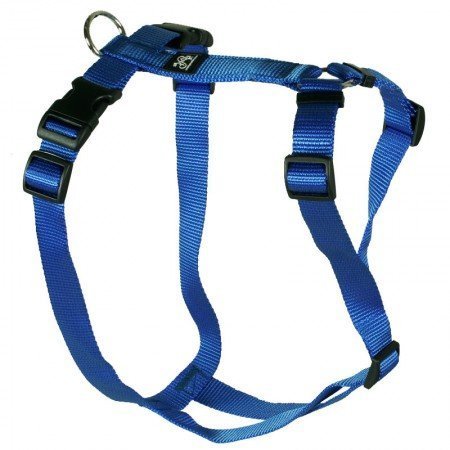 Feltmann-Kreuzgeschirr Nylon-Gurtband BLAU 75-100 cm von Feltmann