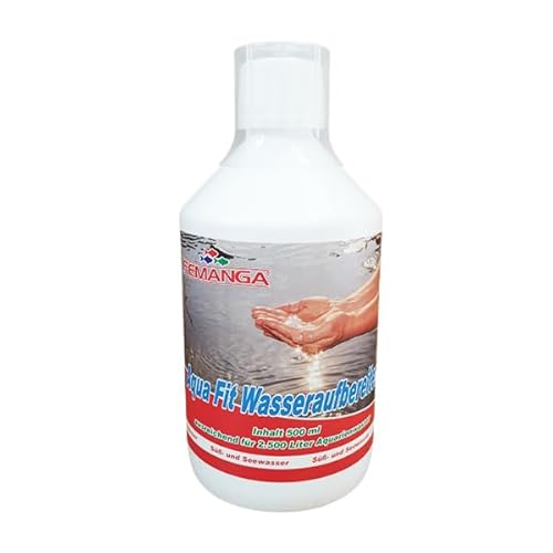 Femanga Aqua Fit 1000 ml – Hochwirksamer Wasseraufbereiter für Süßwasseraquarien | Entfernt Chlor & Schwermetalle für klares, gesundes Wasser von Femanga