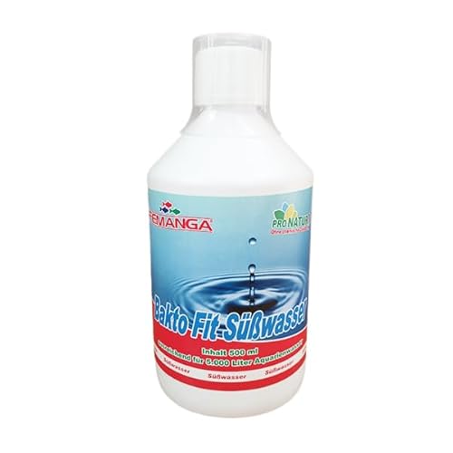 Femanga Bakto Fit 250 ml – Wasserpflege für Süßwasseraquarien | Effektive Bakterienkultur | Klare & gesunde Wasserqualität | Speziell für Süßwasser-Aquarien von Femanga