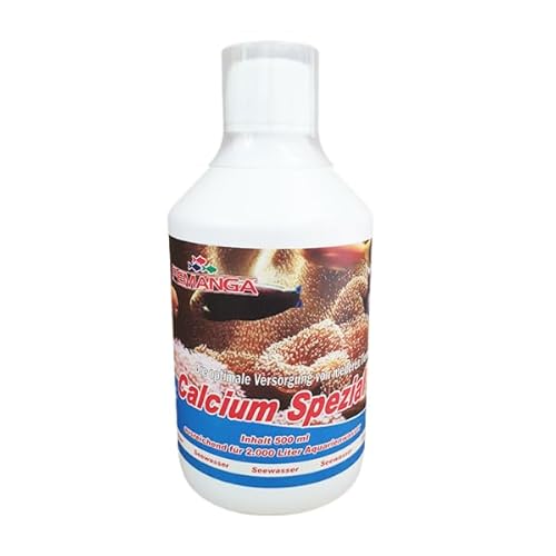 Femanga Calcium Spezial 1000 ml – Hochkonzentrierte Calciumlösung für optimale Korallenversorgung und Wasserqualität in Meerwasseraquarien von Femanga