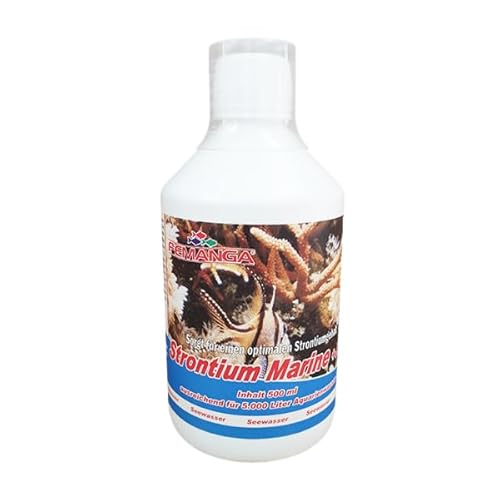 Femanga Strontium Jod 1000 ml – Essentielle Mineralien zur Förderung der Gesundheit von Korallen und Meerestieren im Aquarium von Femanga