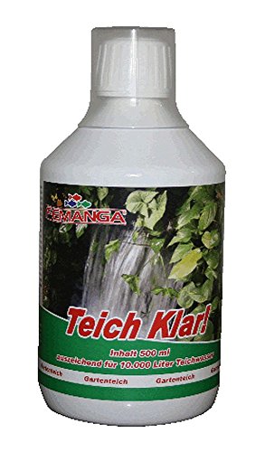 FEMANGA Teich Klar 500 ml reicht für 7.500 Liter (1000 ml) von Femanga