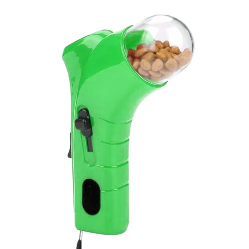 Fenayuu Pet Treat Launcher | Hundefutterkatapult | Snack Treat Katapult Dispenser - Tragbares Hundefutter Feeder Snack Katapult Dispenser Für Hundekatze Training von Fenayuu